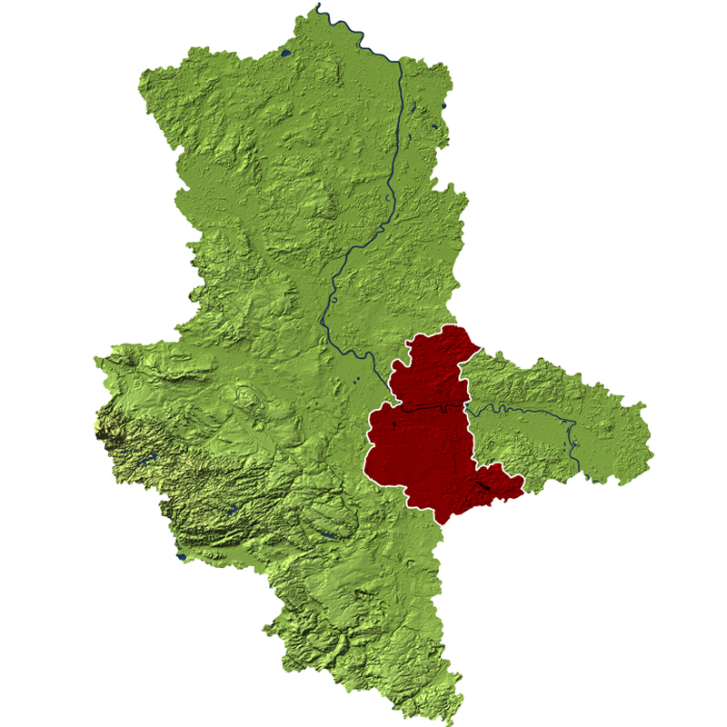 Hochzeit Landkreis Anhalt-Bitterfeld - Karte